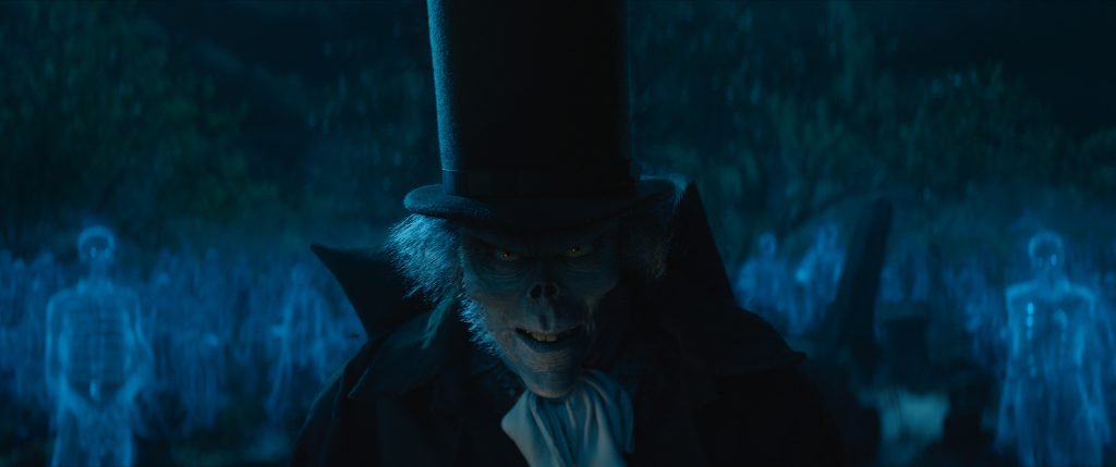 The Hatbox Ghost in Haunted Mansion.