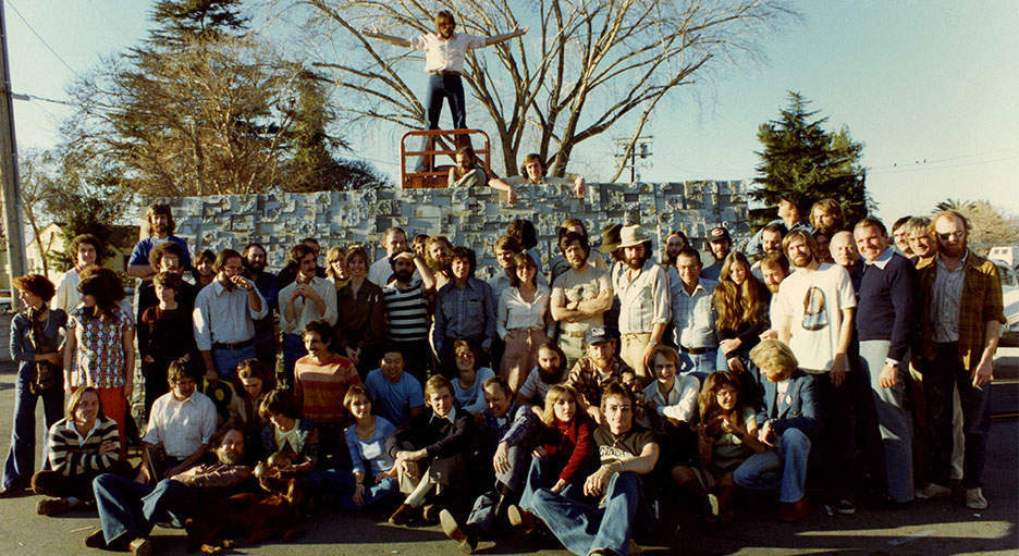 ILM's original Star Wars crew poses for a group photo.